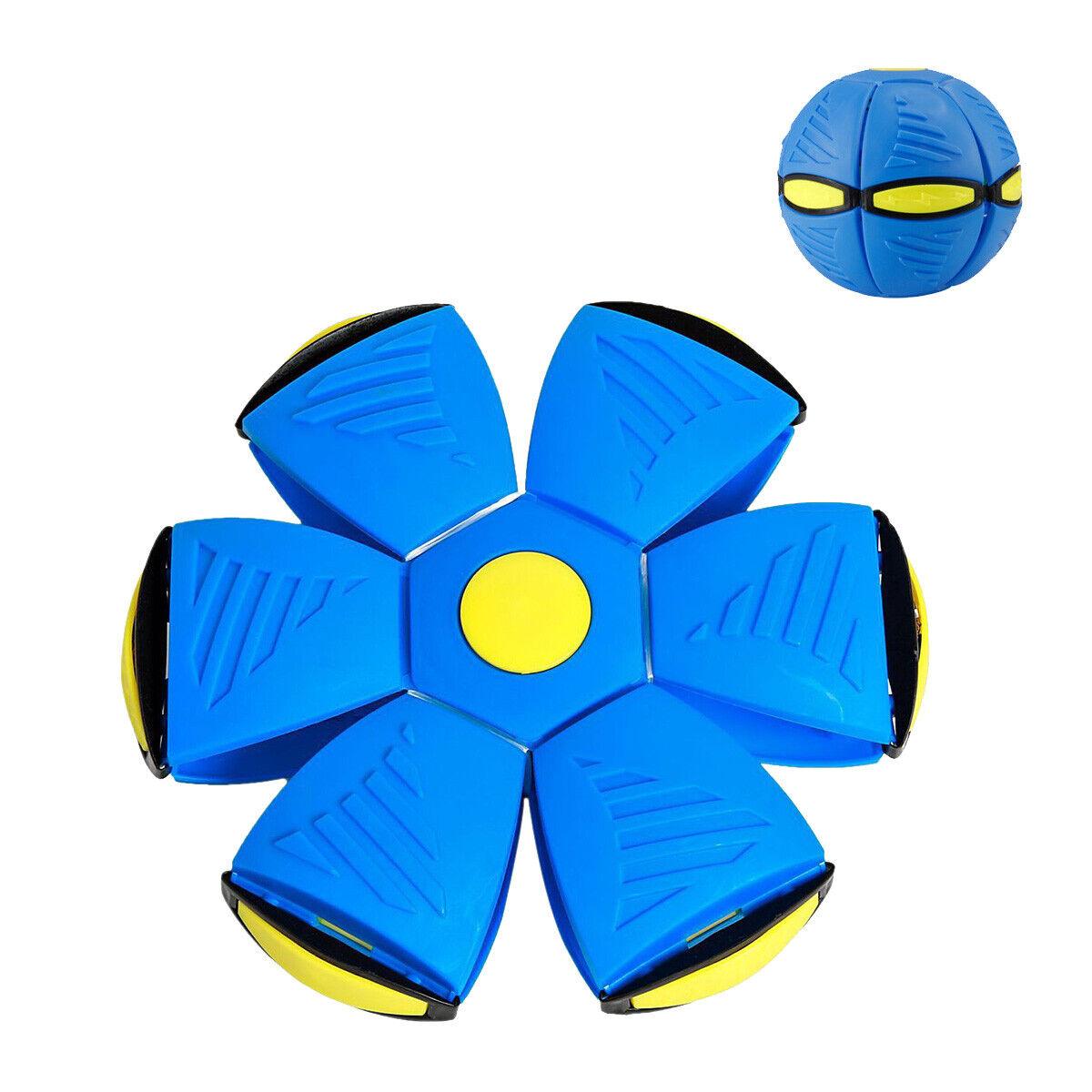 Flying Saucer Ball Dog Toy - Flying Saucer Ball Strange Deformation Frisbee Pet Magic Decompression Toy