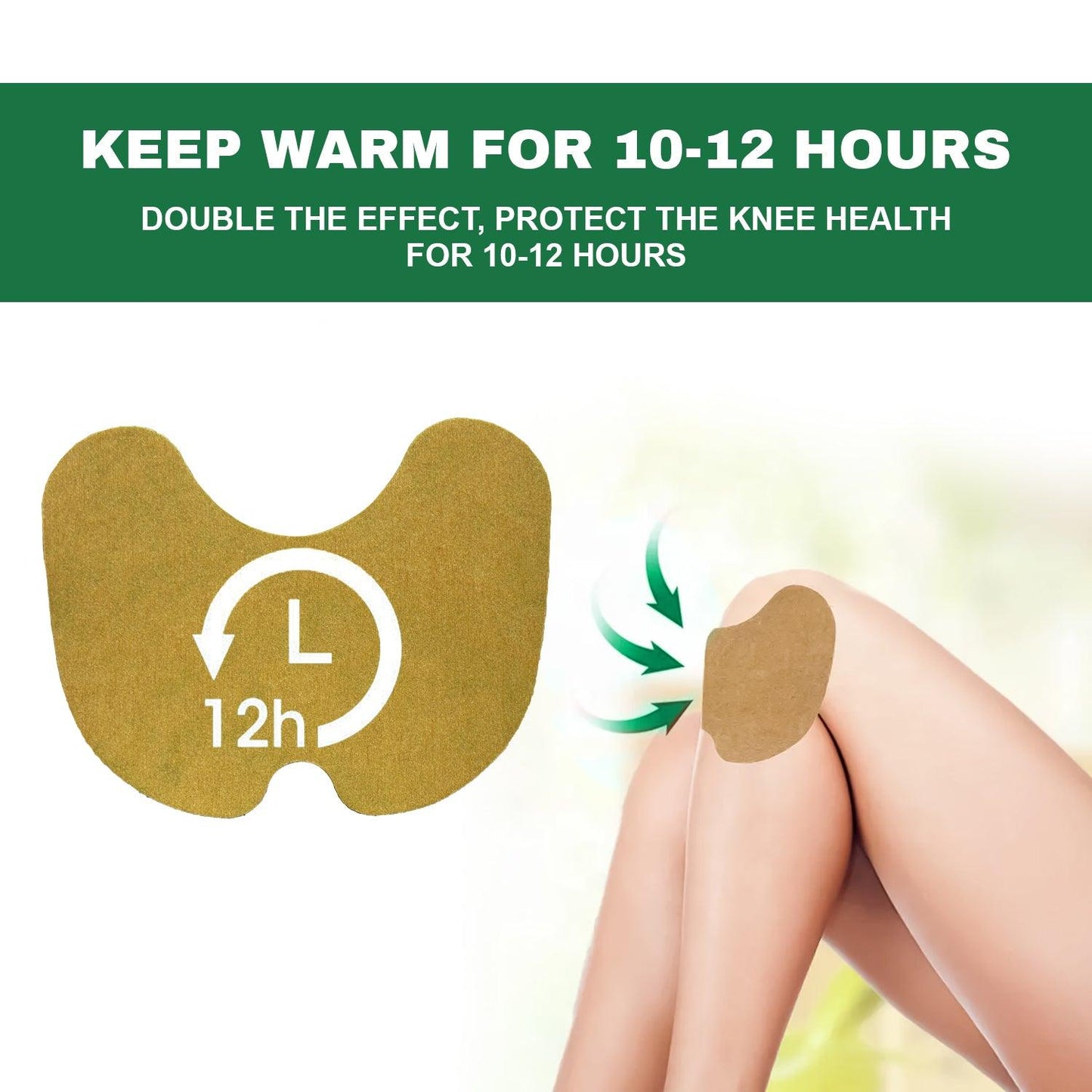 Knee Pain Relief Patch - FitMe 180 PCS Knee Pain Relief Patches Wormwood Sticker Neck Waist Joint Ache Pads