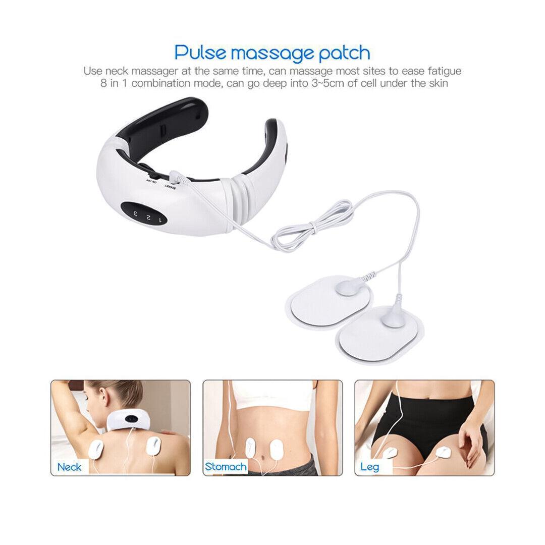 Best Massager for Neck - Cervical Neck Pulse Massager Body Shoulder Muscle Relax Relieve Pain Electric