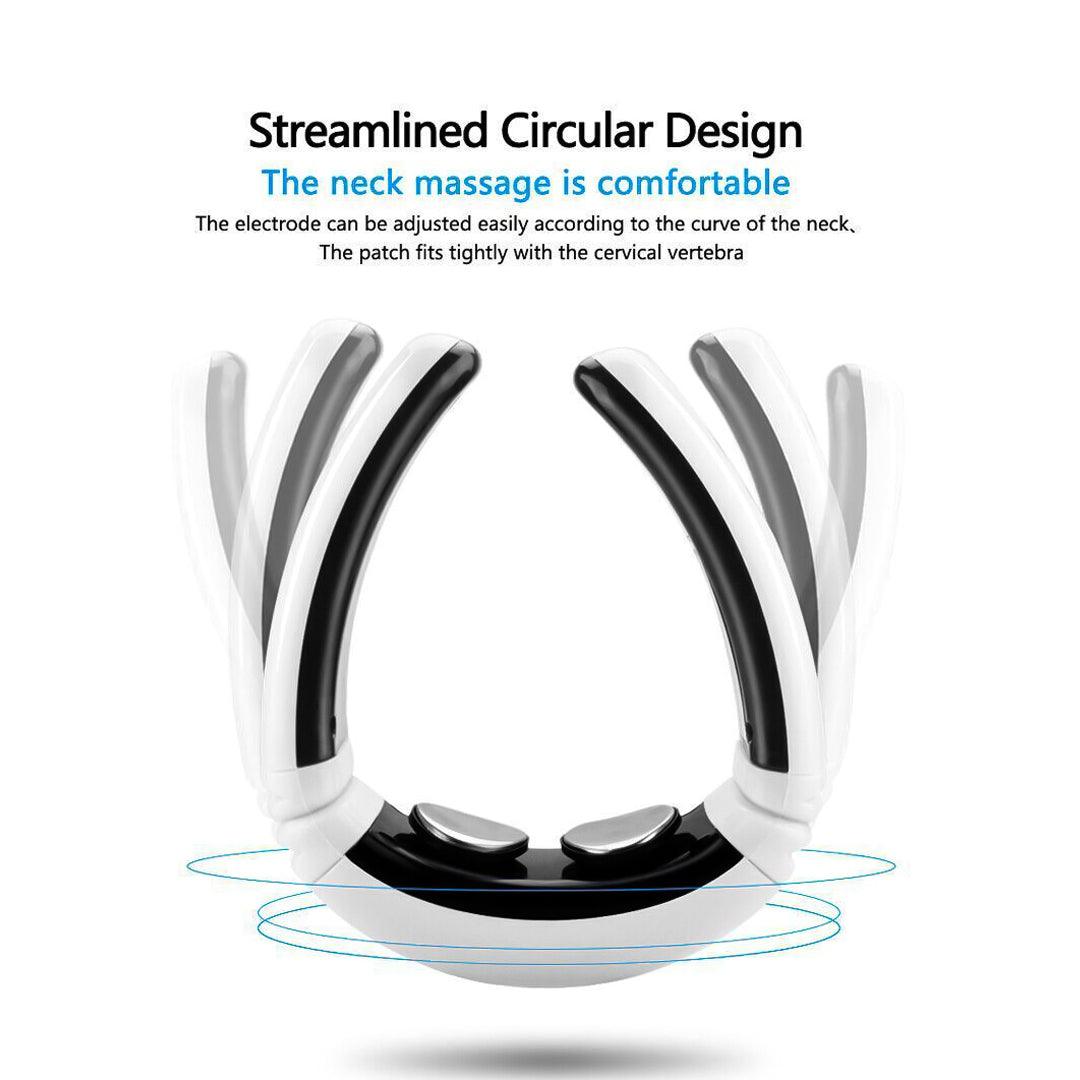 Best Massager for Neck - Cervical Neck Pulse Massager Body Shoulder Muscle Relax Relieve Pain Electric