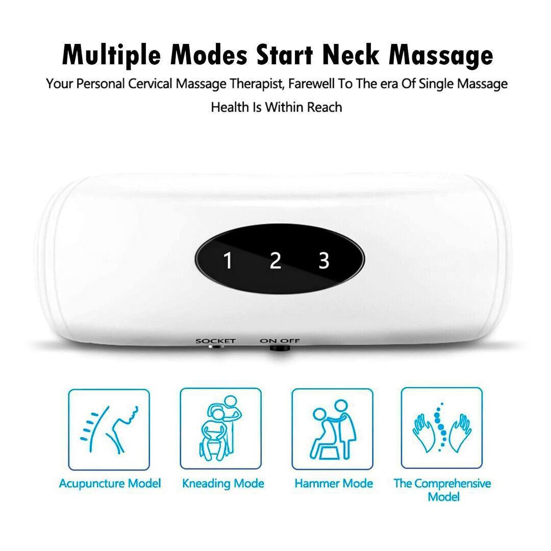 Best Massager for Neck - Cervical Neck Pulse Massager Body Shoulder Muscle Relax Relieve Pain Electric