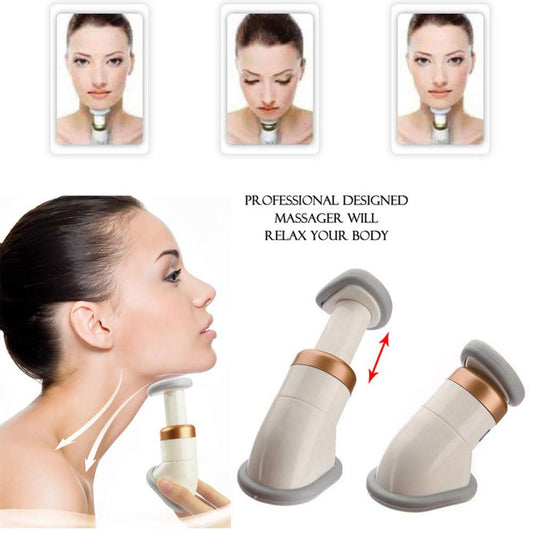 Neckline Slimmer - Jaw Massager Reduces Double Chin Fat Lifts Face Exerciser
