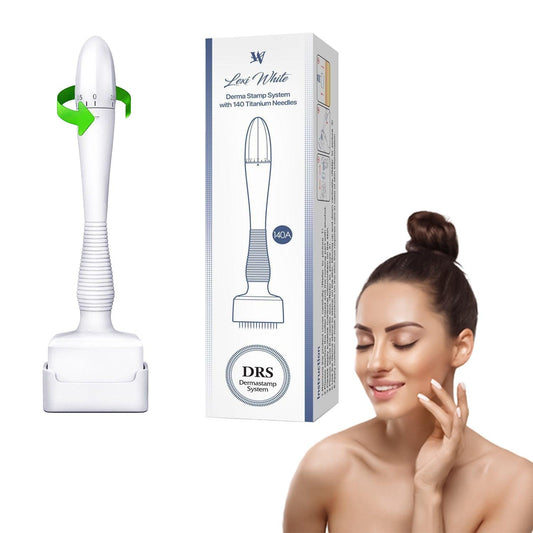 Derma Stamp Roller - Adjustable Roller 0-3mm Microneedle Anti Aging Therapy Face