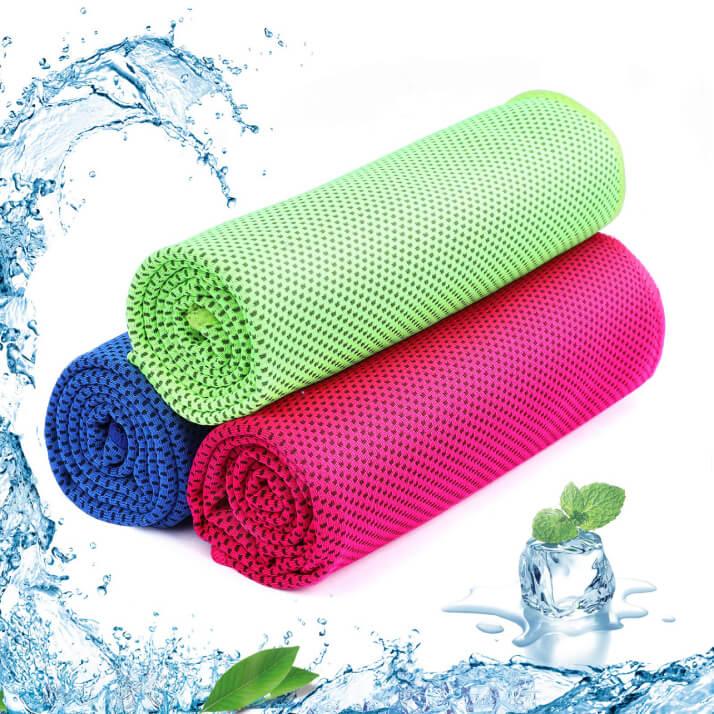 Cooling Towel for Neck - Microfibre Ice Towel, Soft Breathable Chilly Towel for Yoga, Golf, Gym, Camping, Running, Workout &amp; More