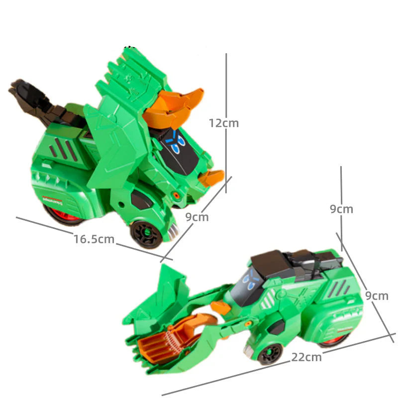 Transforming Dinosaur Cars