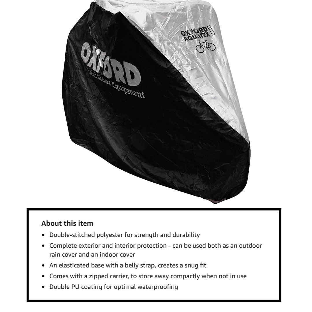Bicycle Outdoor Cover - Waterproof Bicycle Cover OXFORD Aquatex Rain Bike Single/Double/Triple
