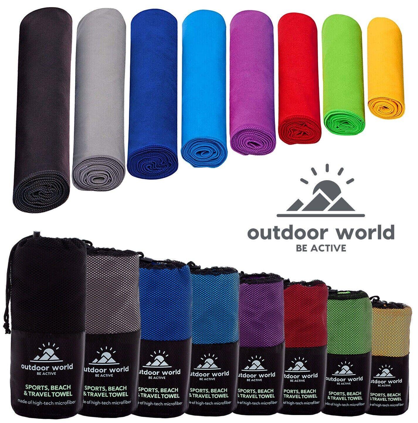 Eono Microfiber Towel - Perfect Fast Drying Towel for Sports Travel Swimming Beach & Camping