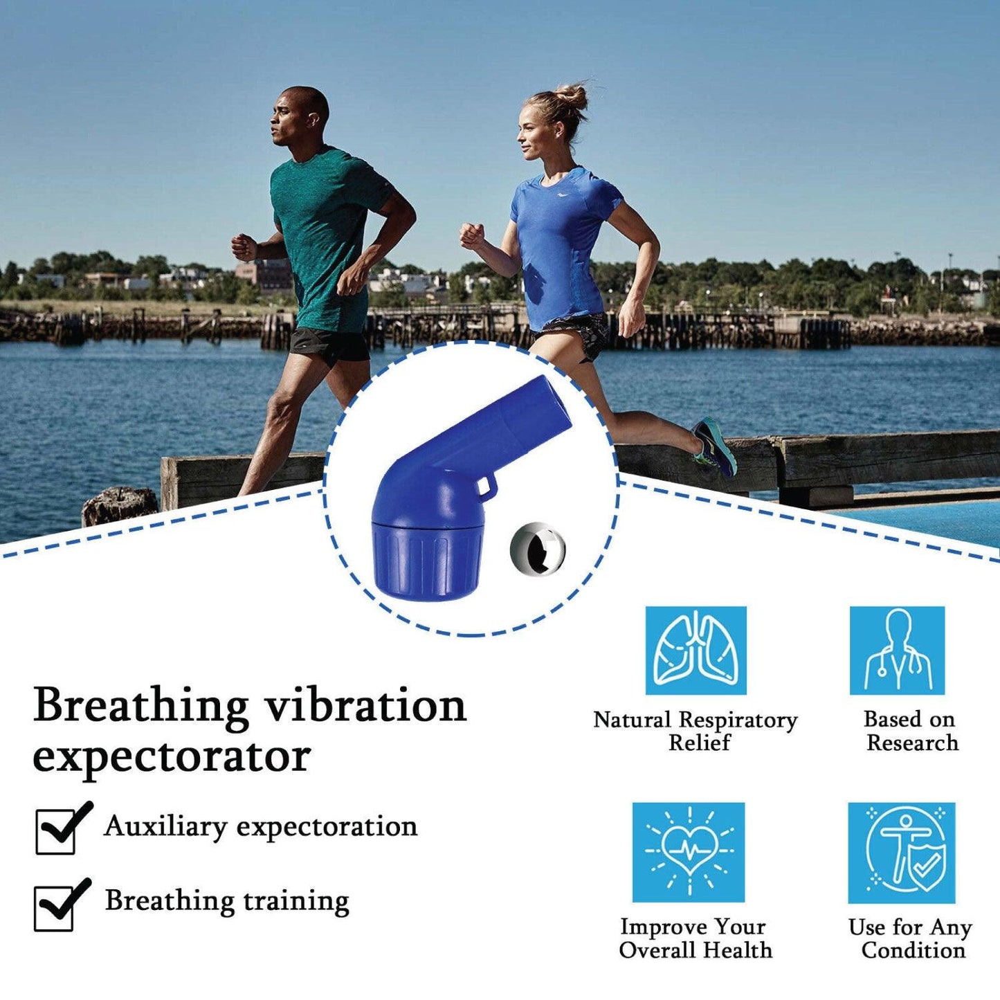 Lung Exerciser Device - Naturally Clear Mucus with The Breathing Exerciser Device Perfect Treatment Aid