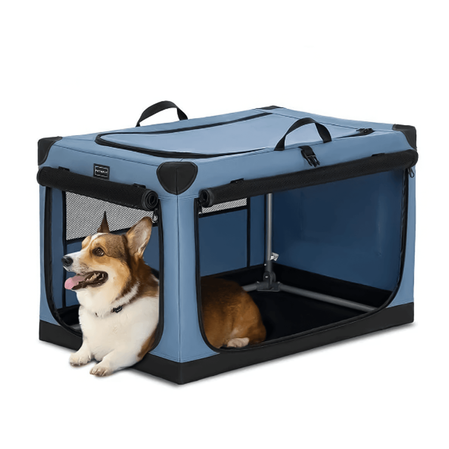 Pet Travel Crate - Pets Fabric Dog Crate Puppy Carrier Cat Travel Cage Carry Pet Bag