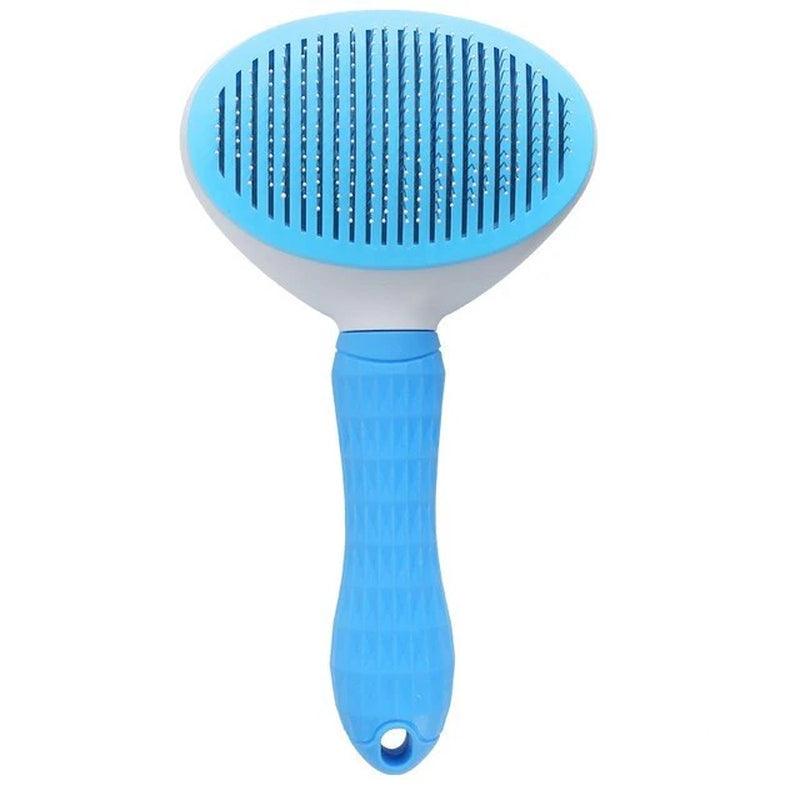 Animal Grooming Brushes - Self Cleaning Pet Hair Remover Brush for Dogs Cats Pets Dematting Comb