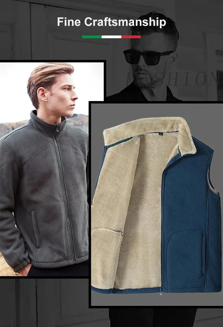 🍂Fall Specials🍂 Men's Warm Vest - Combines style and warmth