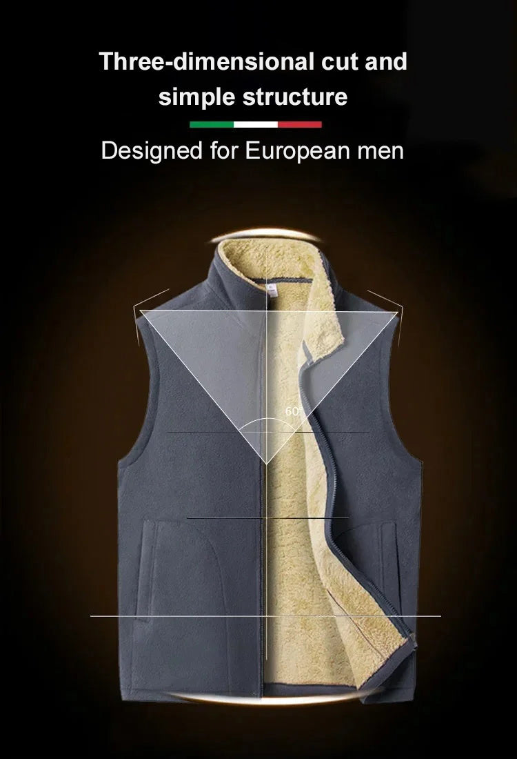 🍂Fall Specials🍂 Men's Warm Vest - Combines style and warmth