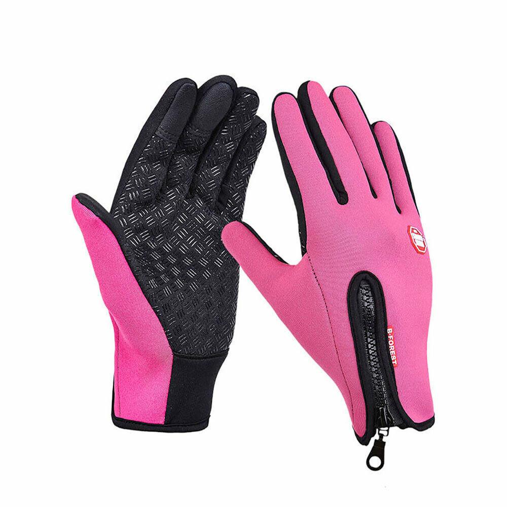 Thermal Waterproof Gloves - Winter Warm Windproof Fleece Lined Thermal Touch Screen Gloves