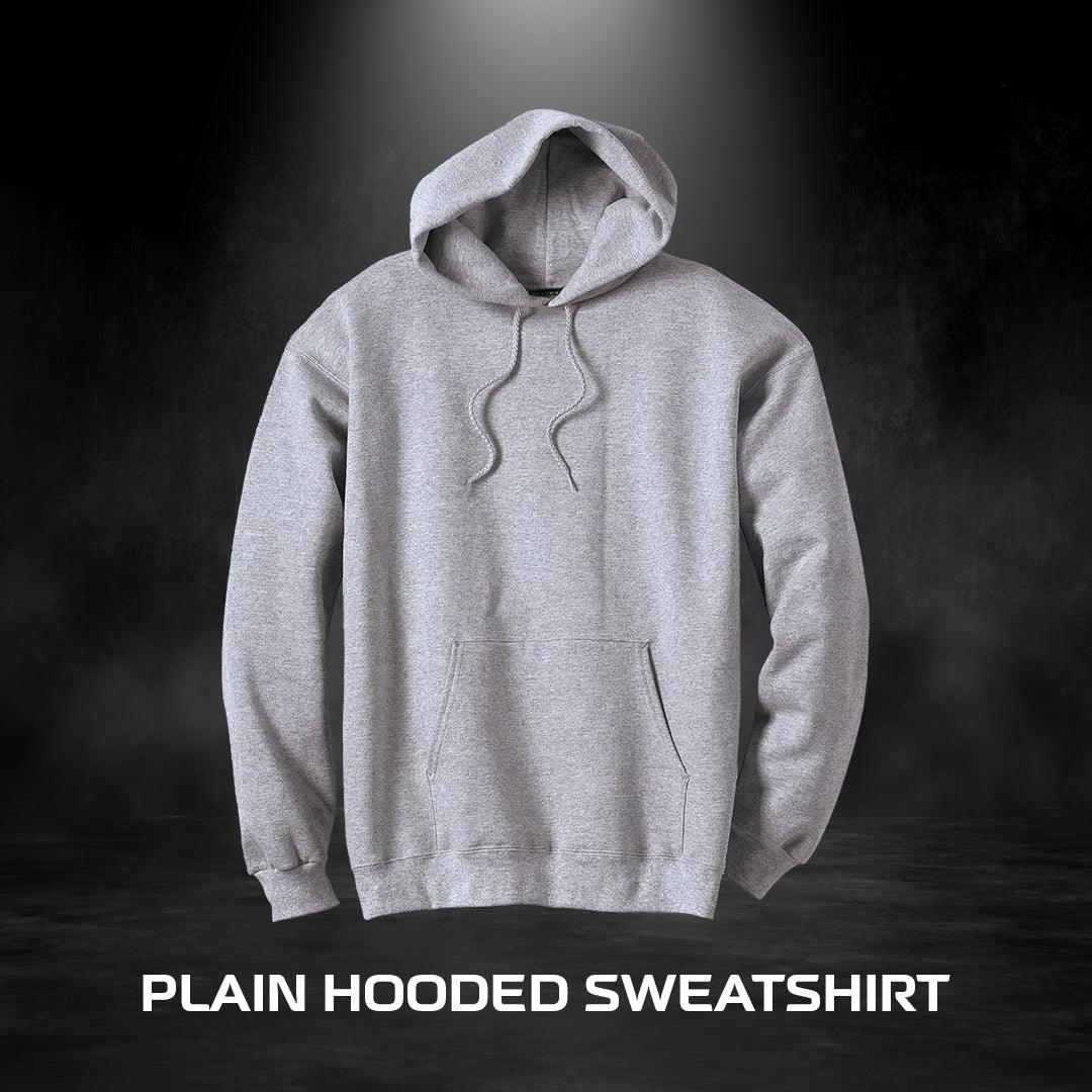 Best Heavyweight Hoodie - Plain Hooded Sweatshirt Mens Womens Soft Heavyweight Hoodie Top