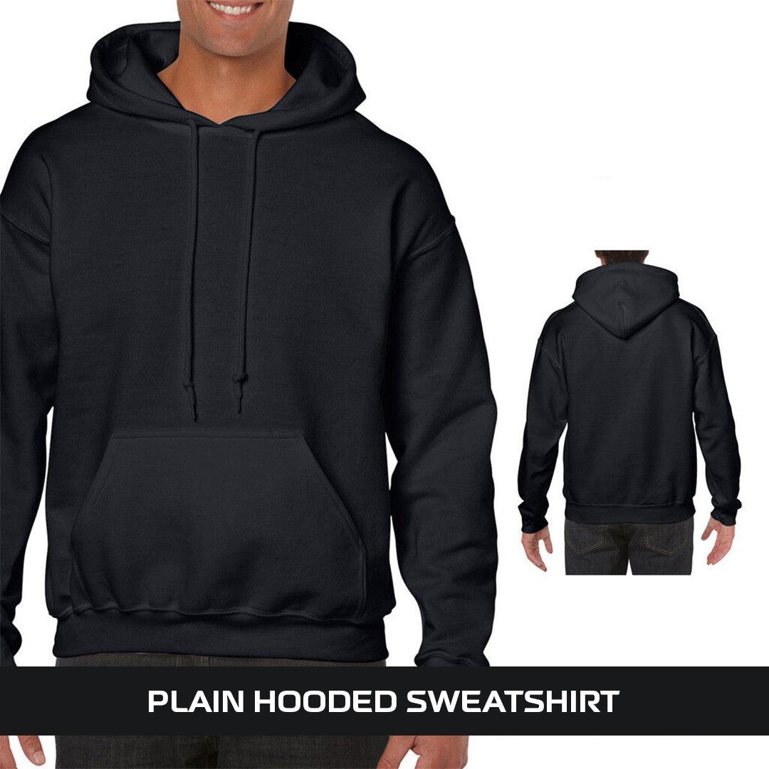 Best Heavyweight Hoodie - Plain Hooded Sweatshirt Mens Womens Soft Heavyweight Hoodie Top