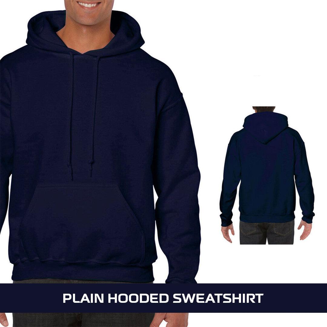 Best Heavyweight Hoodie - Plain Hooded Sweatshirt Mens Womens Soft Heavyweight Hoodie Top