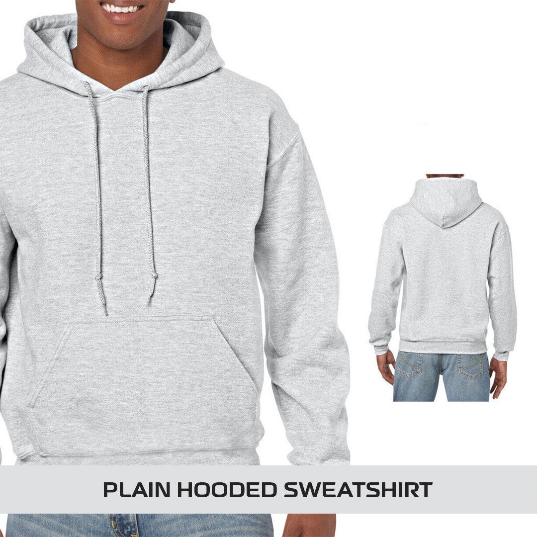 Best Heavyweight Hoodie - Plain Hooded Sweatshirt Mens Womens Soft Heavyweight Hoodie Top