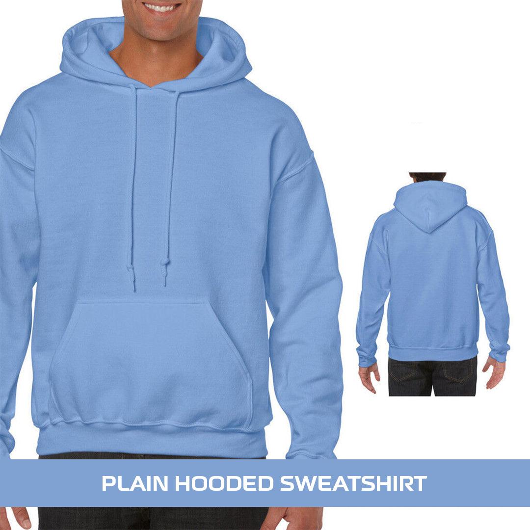 Best Heavyweight Hoodie - Plain Hooded Sweatshirt Mens Womens Soft Heavyweight Hoodie Top