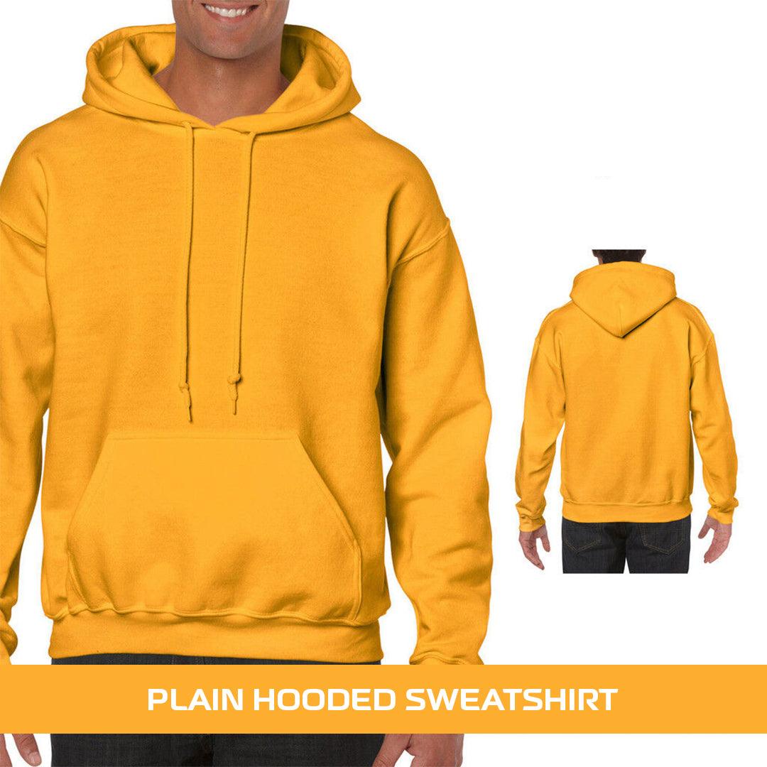 Best Heavyweight Hoodie - Plain Hooded Sweatshirt Mens Womens Soft Heavyweight Hoodie Top