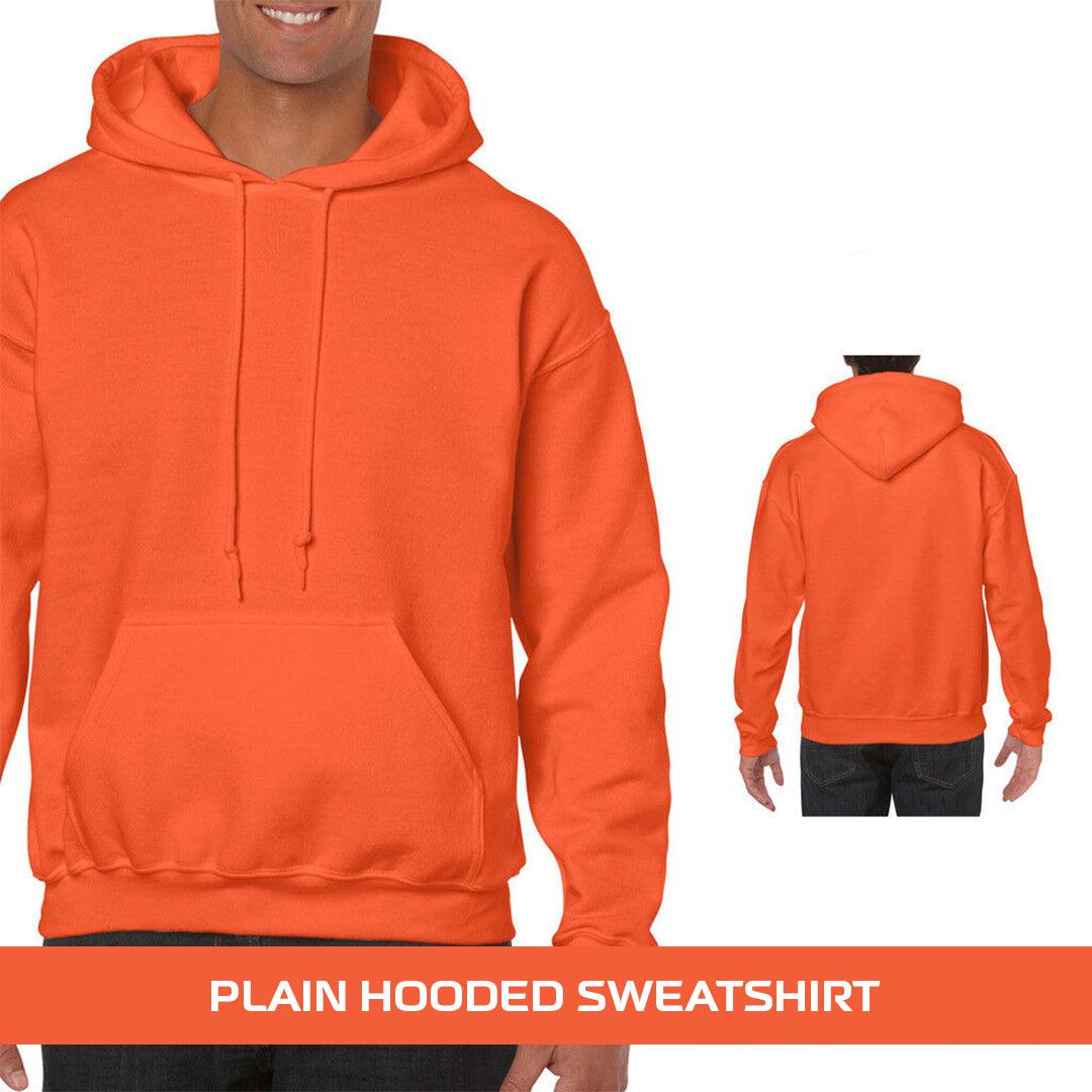 Best Heavyweight Hoodie - Plain Hooded Sweatshirt Mens Womens Soft Heavyweight Hoodie Top