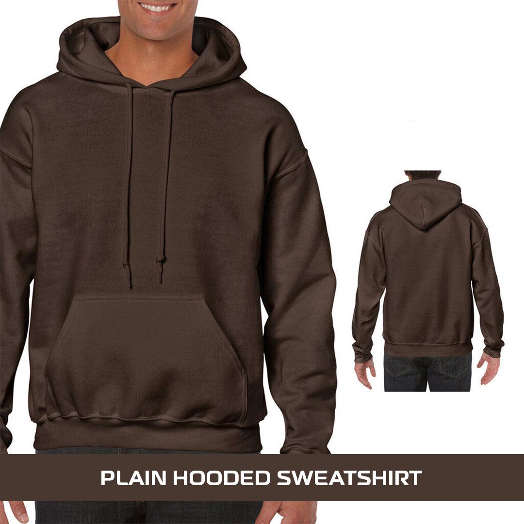 Best Heavyweight Hoodie - Plain Hooded Sweatshirt Mens Womens Soft Heavyweight Hoodie Top