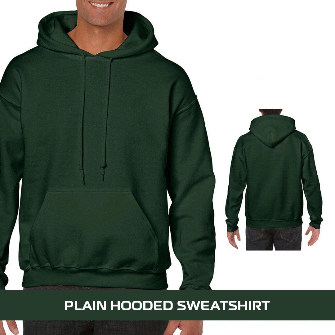 Best Heavyweight Hoodie - Plain Hooded Sweatshirt Mens Womens Soft Heavyweight Hoodie Top