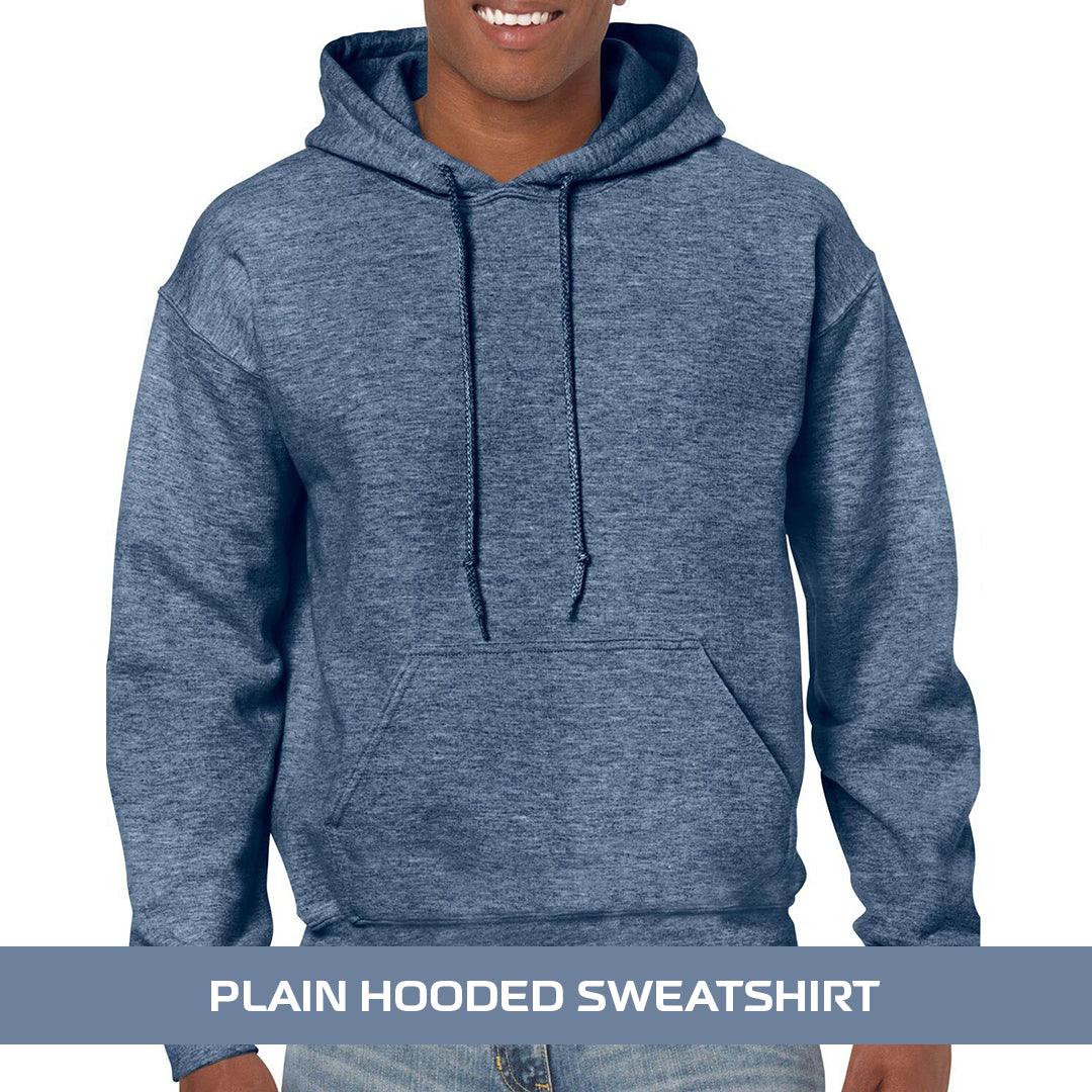 Best Heavyweight Hoodie - Plain Hooded Sweatshirt Mens Womens Soft Heavyweight Hoodie Top