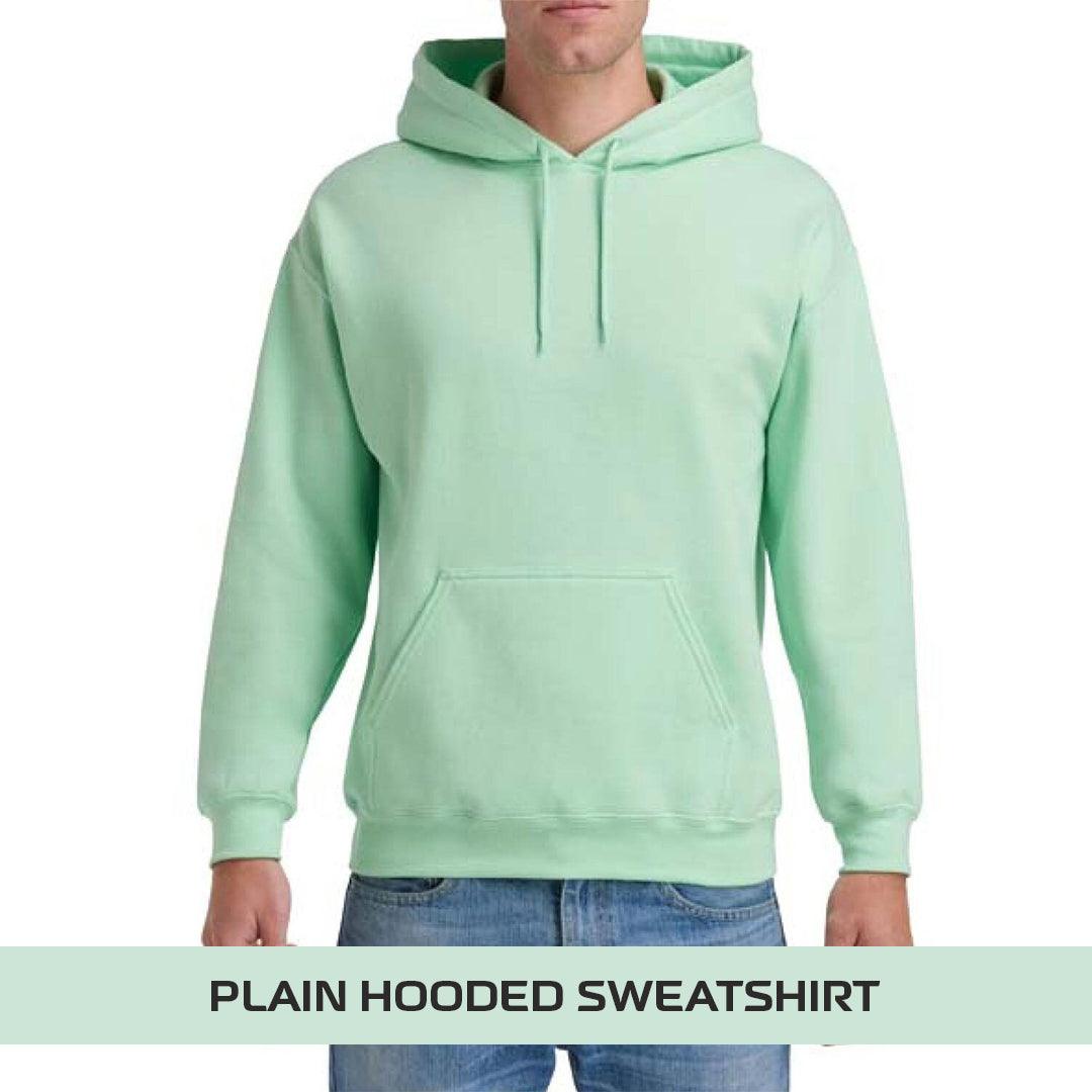 Best Heavyweight Hoodie - Plain Hooded Sweatshirt Mens Womens Soft Heavyweight Hoodie Top
