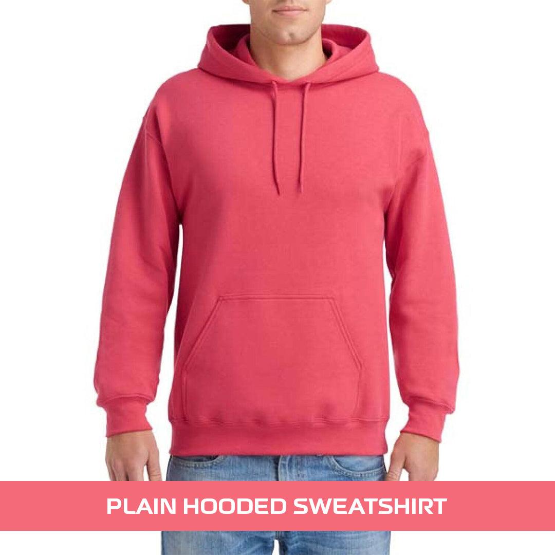 Best Heavyweight Hoodie - Plain Hooded Sweatshirt Mens Womens Soft Heavyweight Hoodie Top