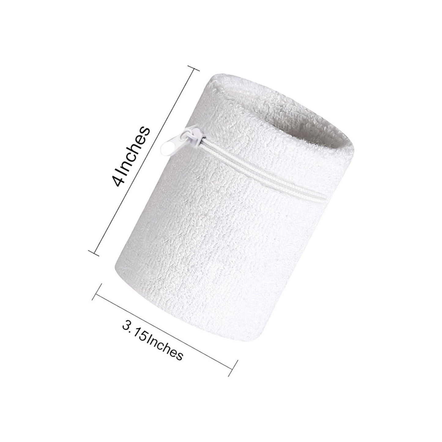Wrist Wallet for Runners - Pocket Wrist Wallet Pouch Bag Band Zipper for Running