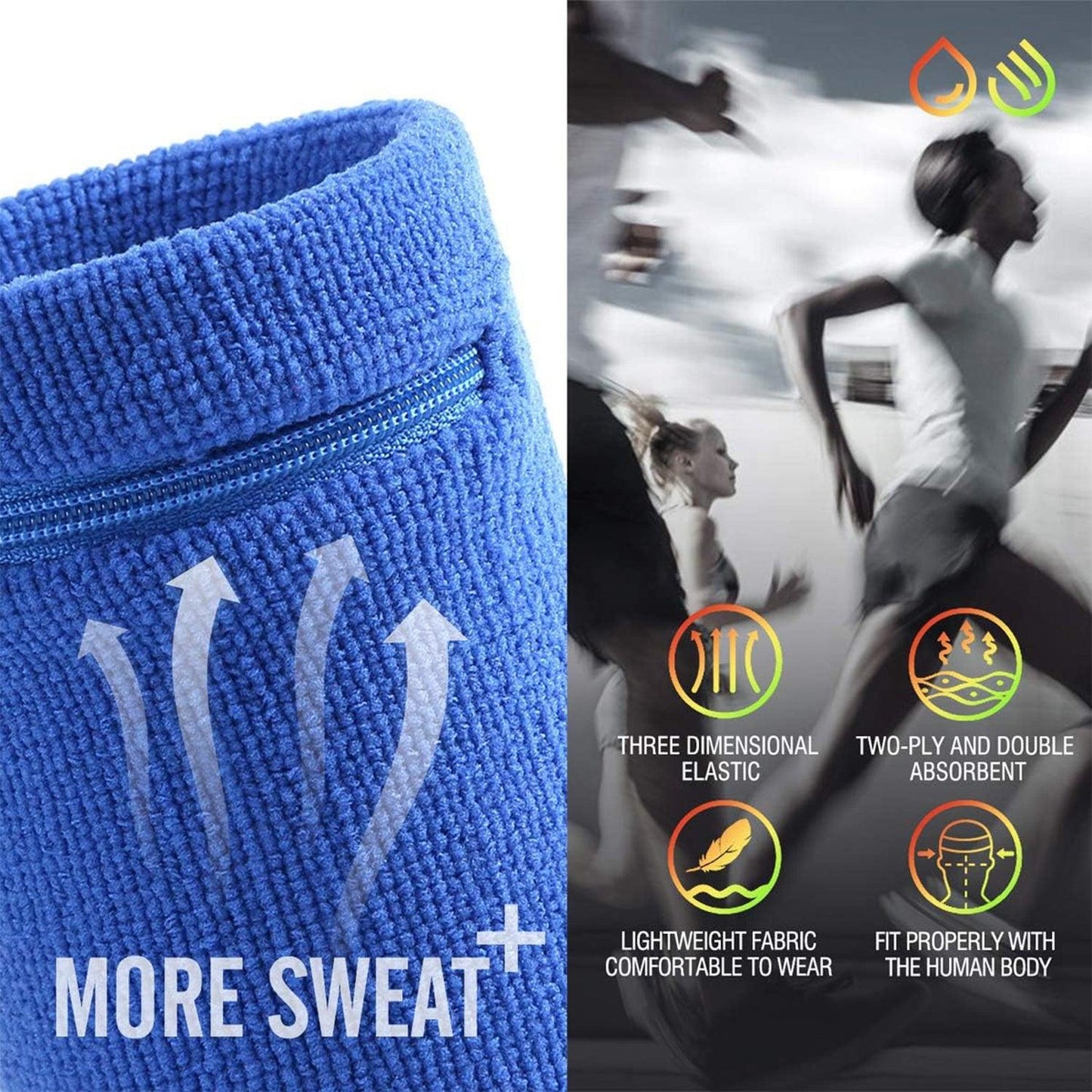 Wrist Wallet for Runners - Pocket Wrist Wallet Pouch Bag Band Zipper for Running