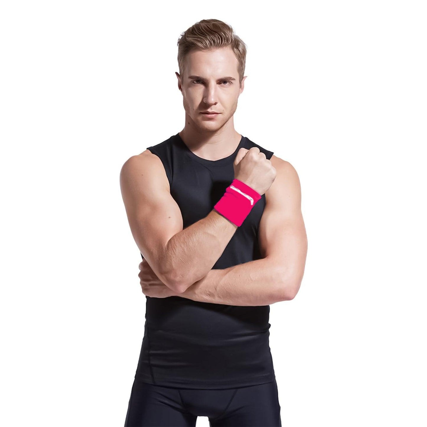 Wrist Wallet for Runners - Pocket Wrist Wallet Pouch Bag Band Zipper for Running