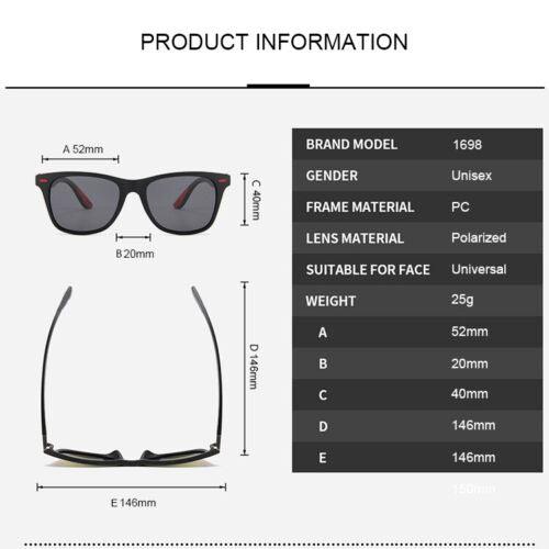 Best Polarised Sunglasses Uk - Square Cycling Sport Driving Fishing UV400