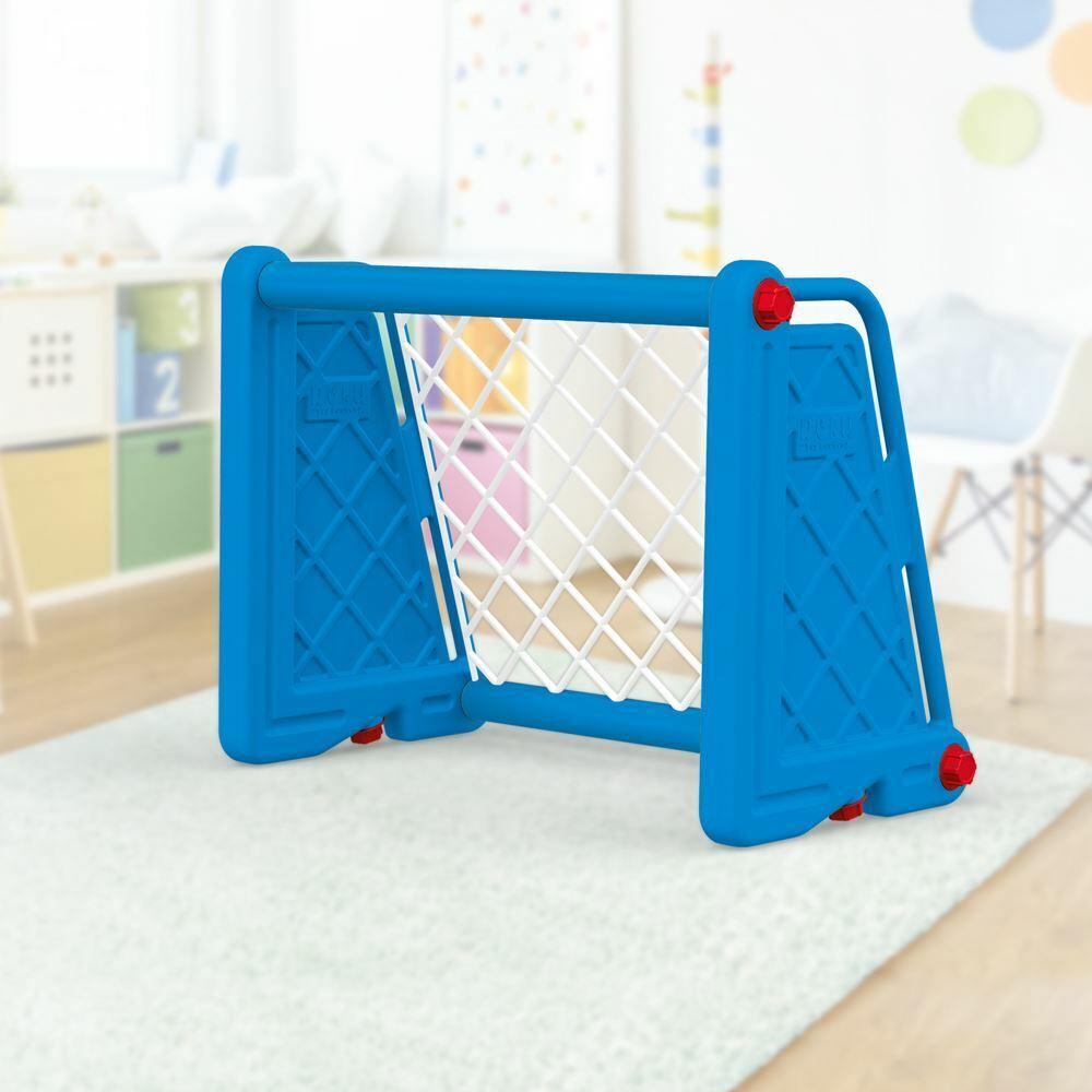 Football Goal Posts for Kids - Portable Durable Childrens Football Soccer Goal Post Net Indoor Outdoor Kids Fun