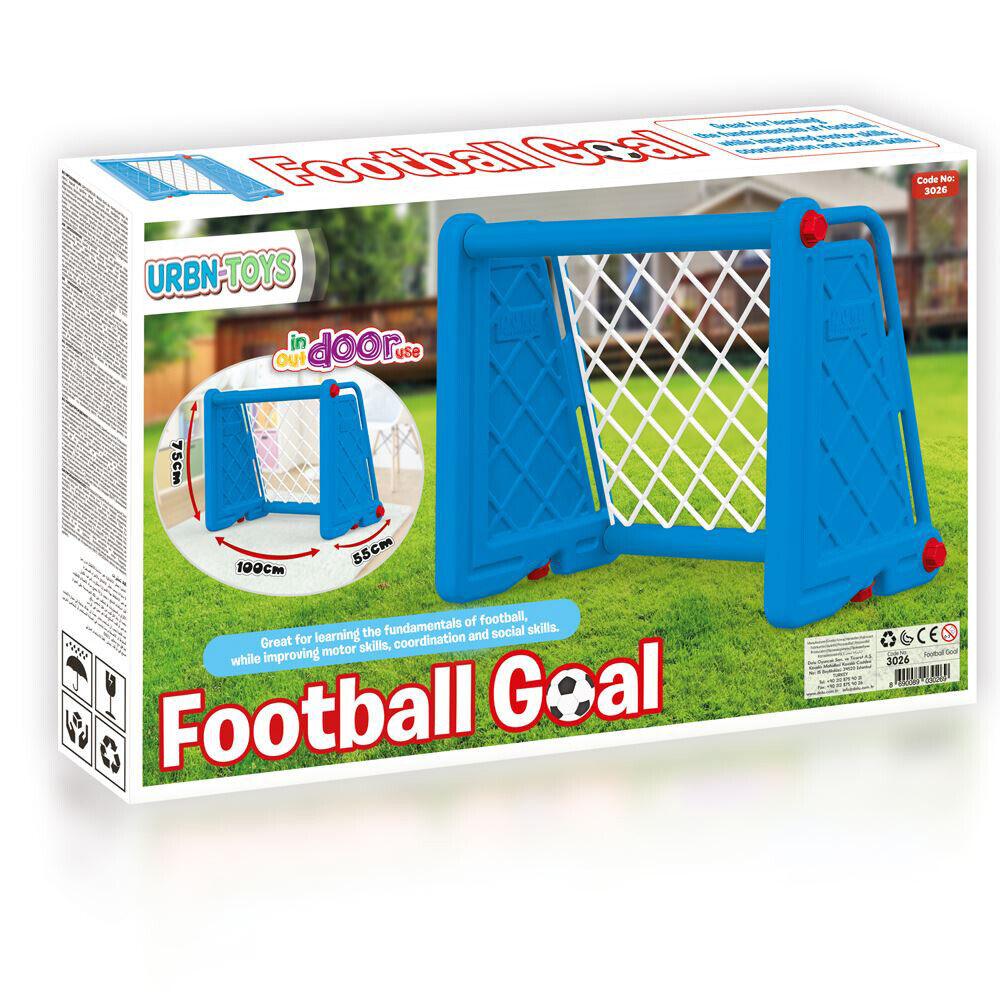 Football Goal Posts for Kids - Portable Durable Childrens Football Soccer Goal Post Net Indoor Outdoor Kids Fun