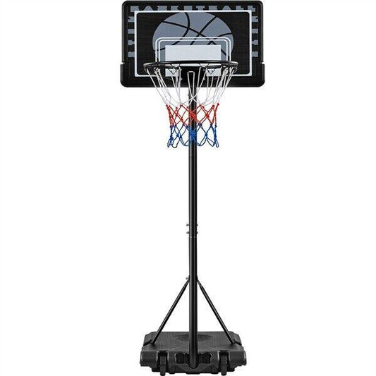 Portable Basketball Hoop UK - 7-8ft Height Adjustable Basketball Net Stand