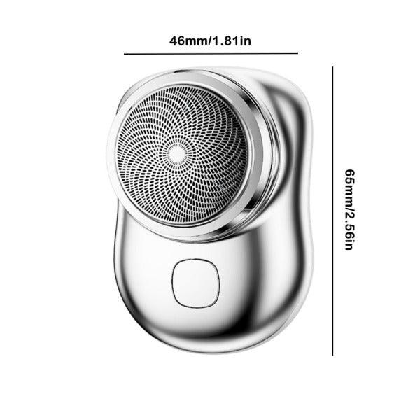 Small Electric Razor - Powerful Storm Shaver for Men Mini Shaver Portable Electric Shaver