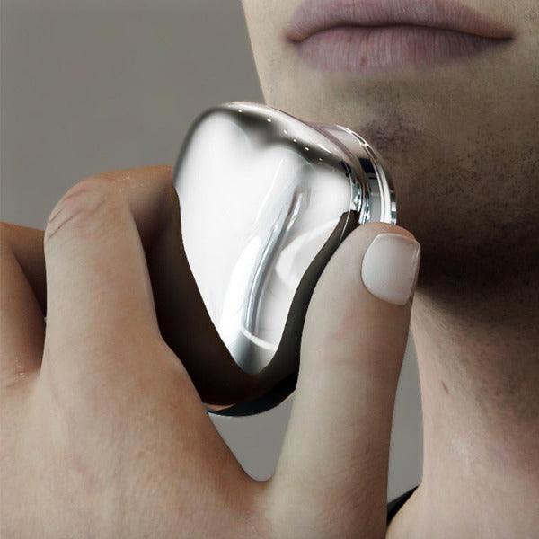 Small Electric Razor - Powerful Storm Shaver for Men Mini Shaver Portable Electric Shaver