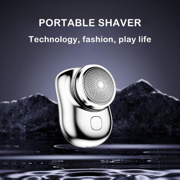 Small Electric Razor - Powerful Storm Shaver for Men Mini Shaver Portable Electric Shaver