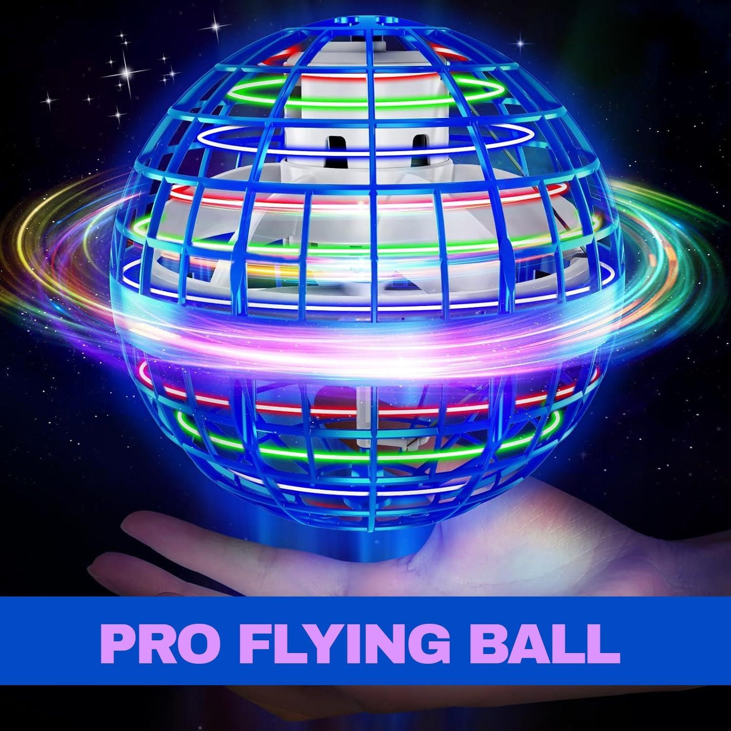 Flying Orb Balls - Pro Flying Ball Space Orb Magic Mini Drone UFO Boomerang Ball Boy Girl Toy Gifts