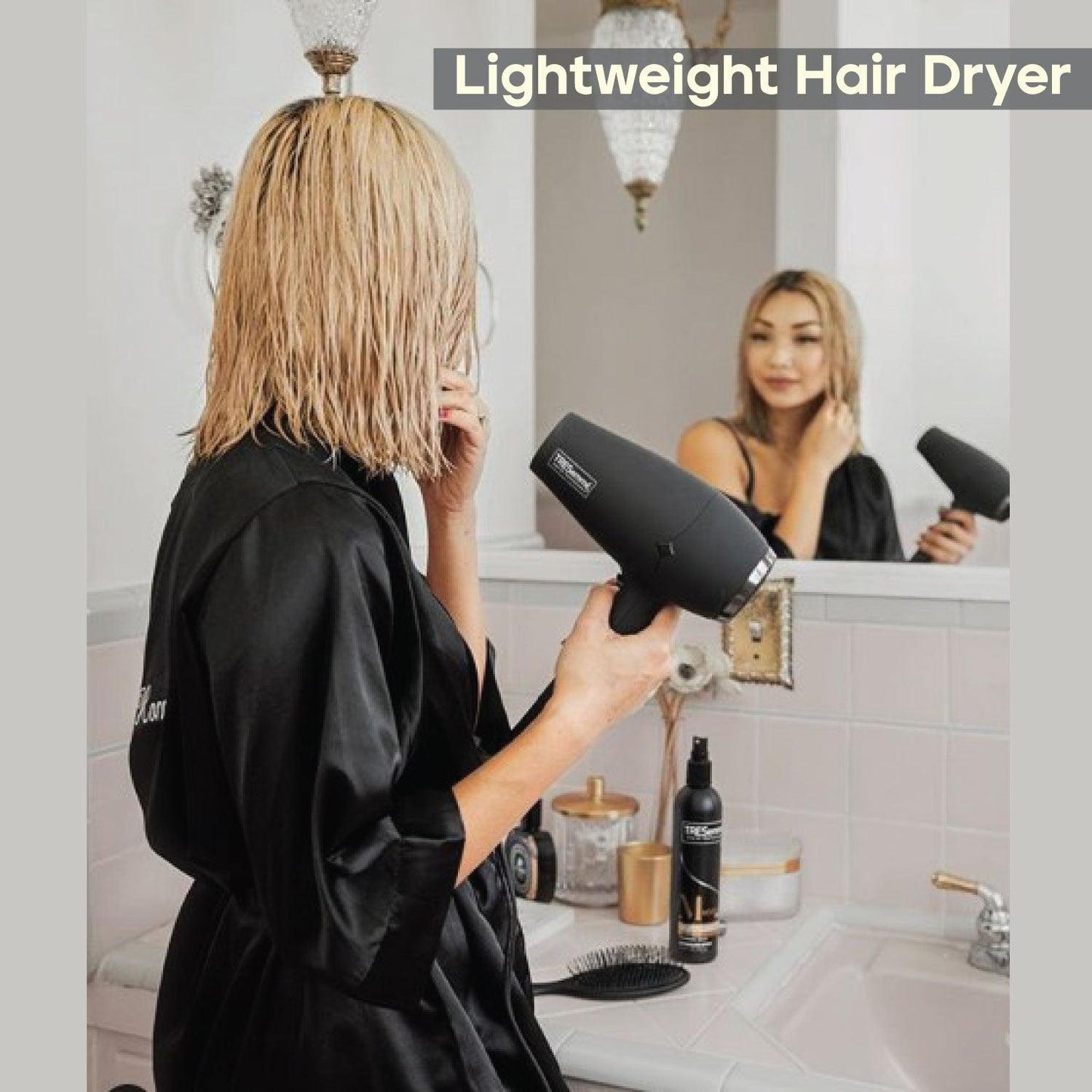 Lightweight Hair Dryer - Smooth and Shine Hair Dryer 2200W Blow Dryer 5542DU Anti-Frizz
