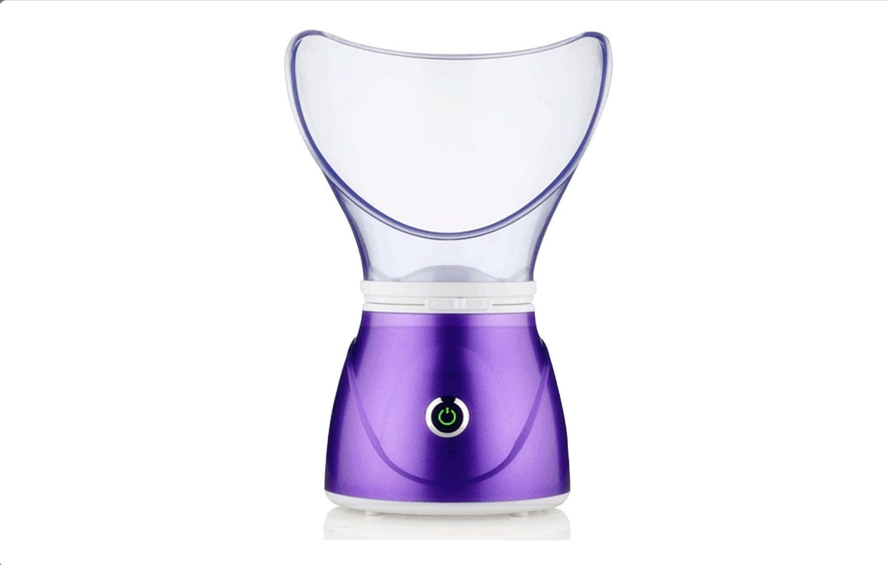 portable facial steamer - Professional Sinus Steam Inhaler Face Skin Moisturizer Facial Mask Sauna Spa Steamers Sprayer with Aromatherapy Diffuser Humidifier Function