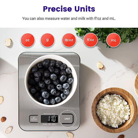 Best Kitchen Scales Uk - Digital 10kg Kitchen Scales Electronic Balance LCD Food Weight Postal Scale