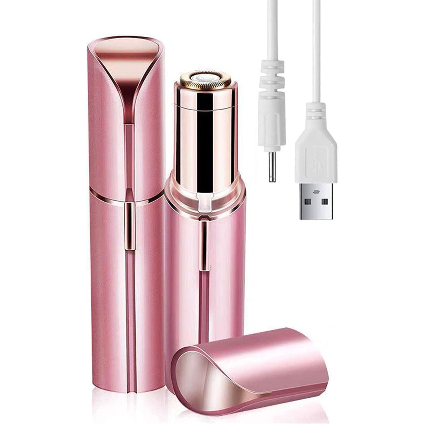 Eyebrow Trimmer for Women - Rechargeable Facial Hair Remover Face Hair Trimmer Eyebrow Razor Portable Mini Epilator