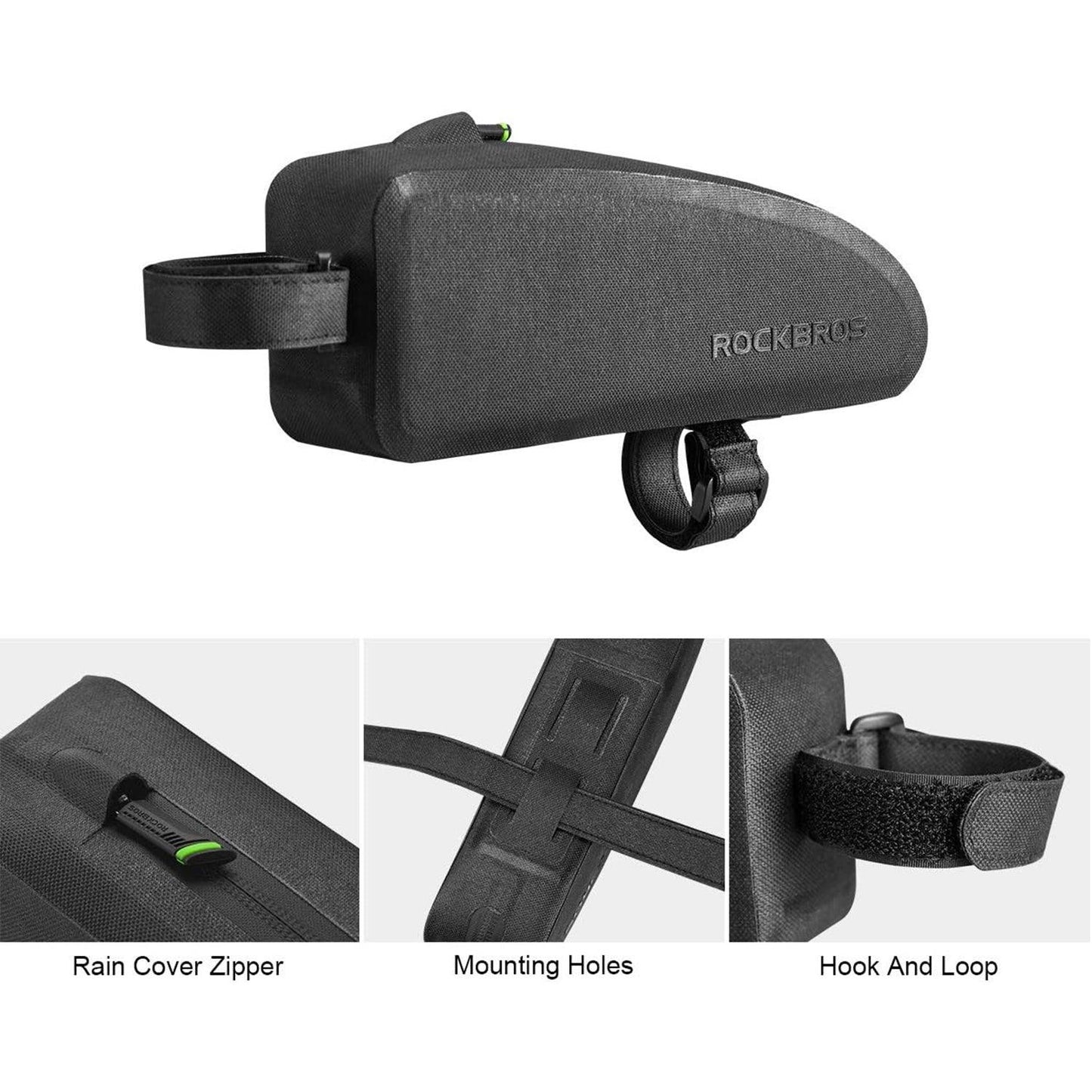 Bicycle Bags for Handlebars - Bicycle Frame Bag Cycling Top Tube Bag Waterproof Bike Bag