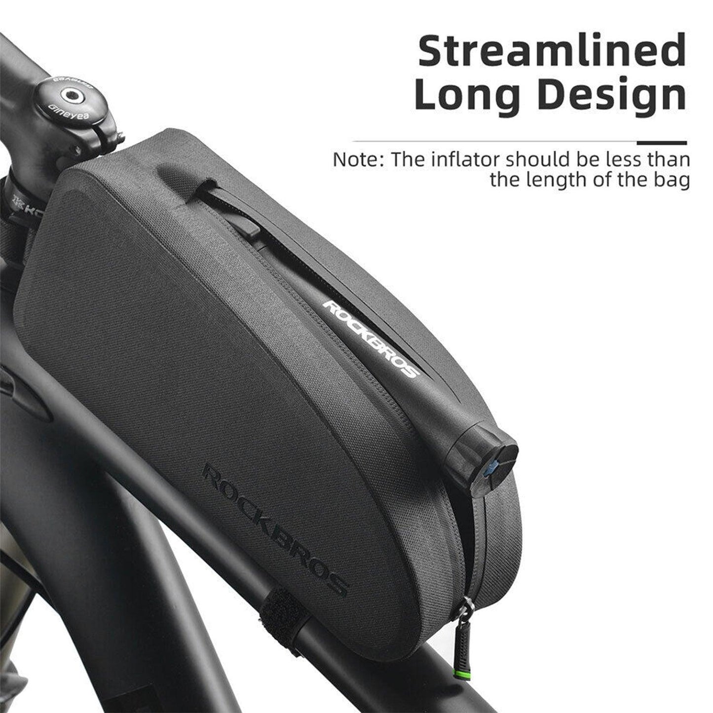 Bicycle Bags for Handlebars - Bicycle Frame Bag Cycling Top Tube Bag Waterproof Bike Bag