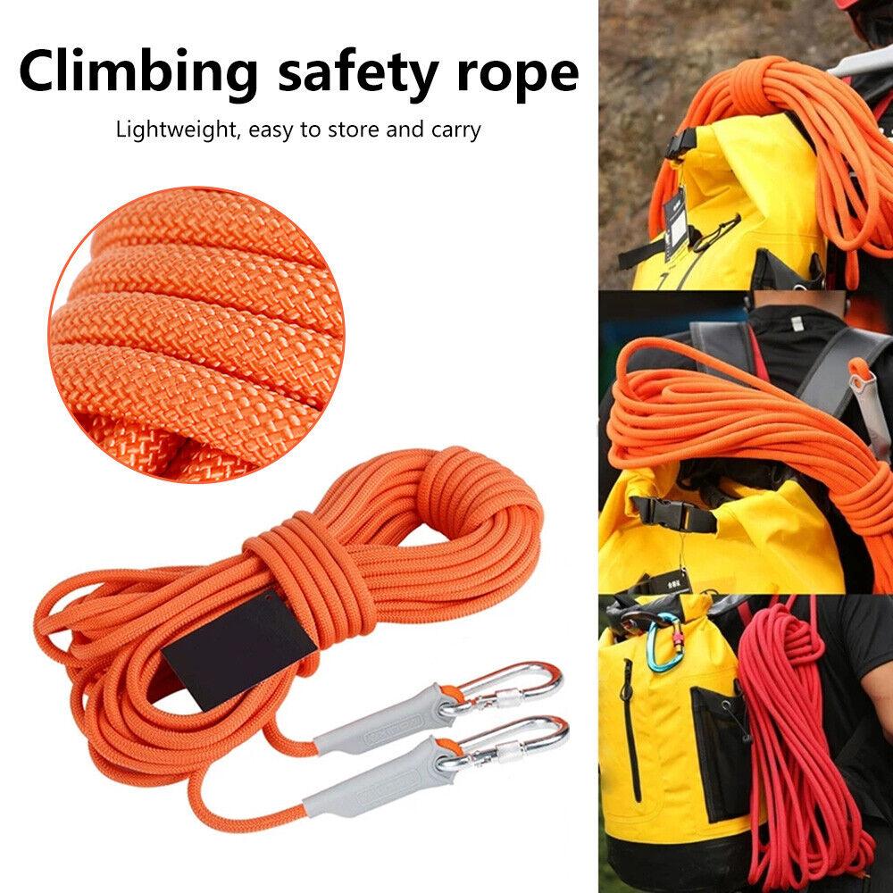 Ropes for Tree Climbing -  10m/32.81ft  Heavy Duty Rock Climbing Tree Rope Cord Outdoor Safety Use Emergency