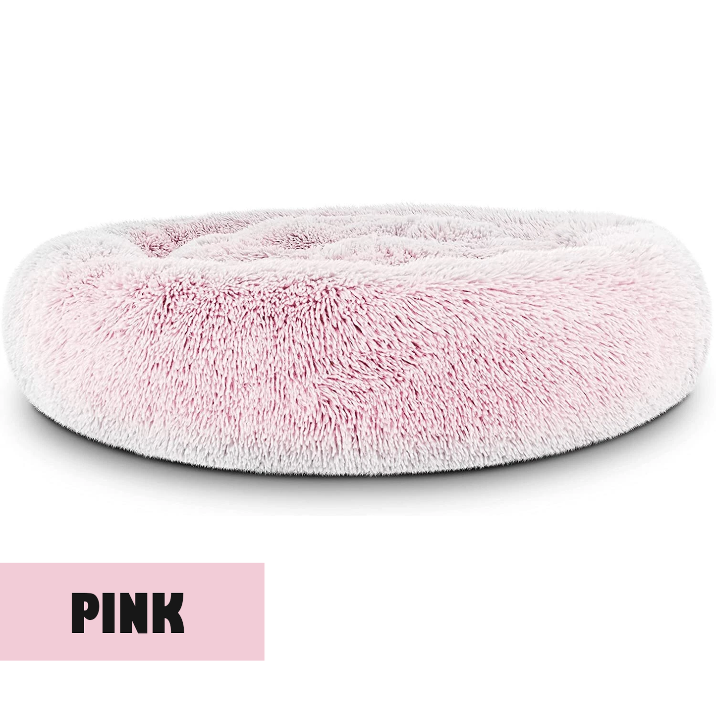 Donut Dog Bed – Anti-Anxiety Round Pet Bed for Cozy Sleep & Joint Support