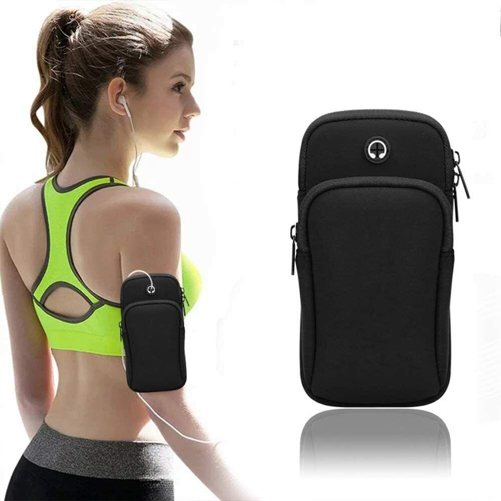 Running Armband for Phone - Sports Mobile Arm Phone Holder Bag Phone Carrier for Running Jogging Gym Exercise Pouch