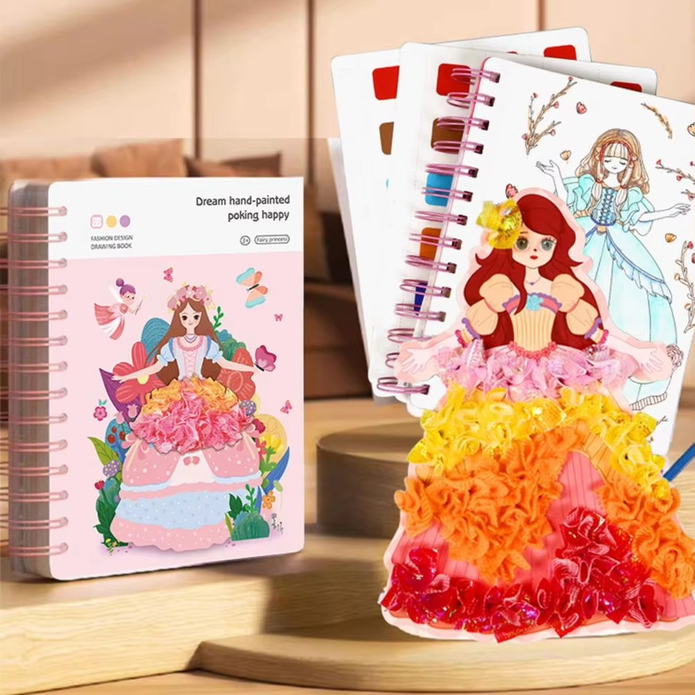 Princess Fashion Design Drawing and Craft Book